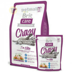 Суха храна за малки котенца Brit Care Crazy